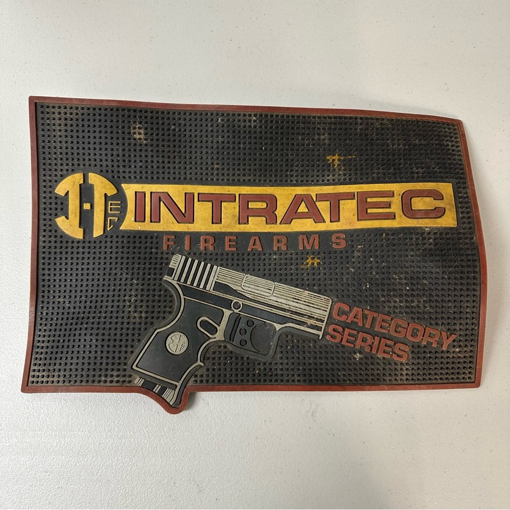 Vintage Intratec Firearms Category Series Rubber Mat